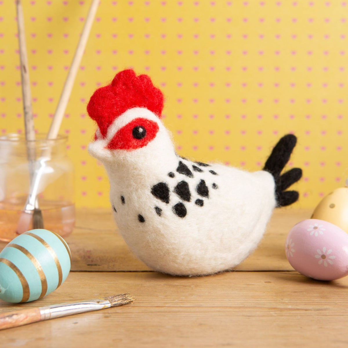 Sussex Chicken Needle Felting Kit for Beginners