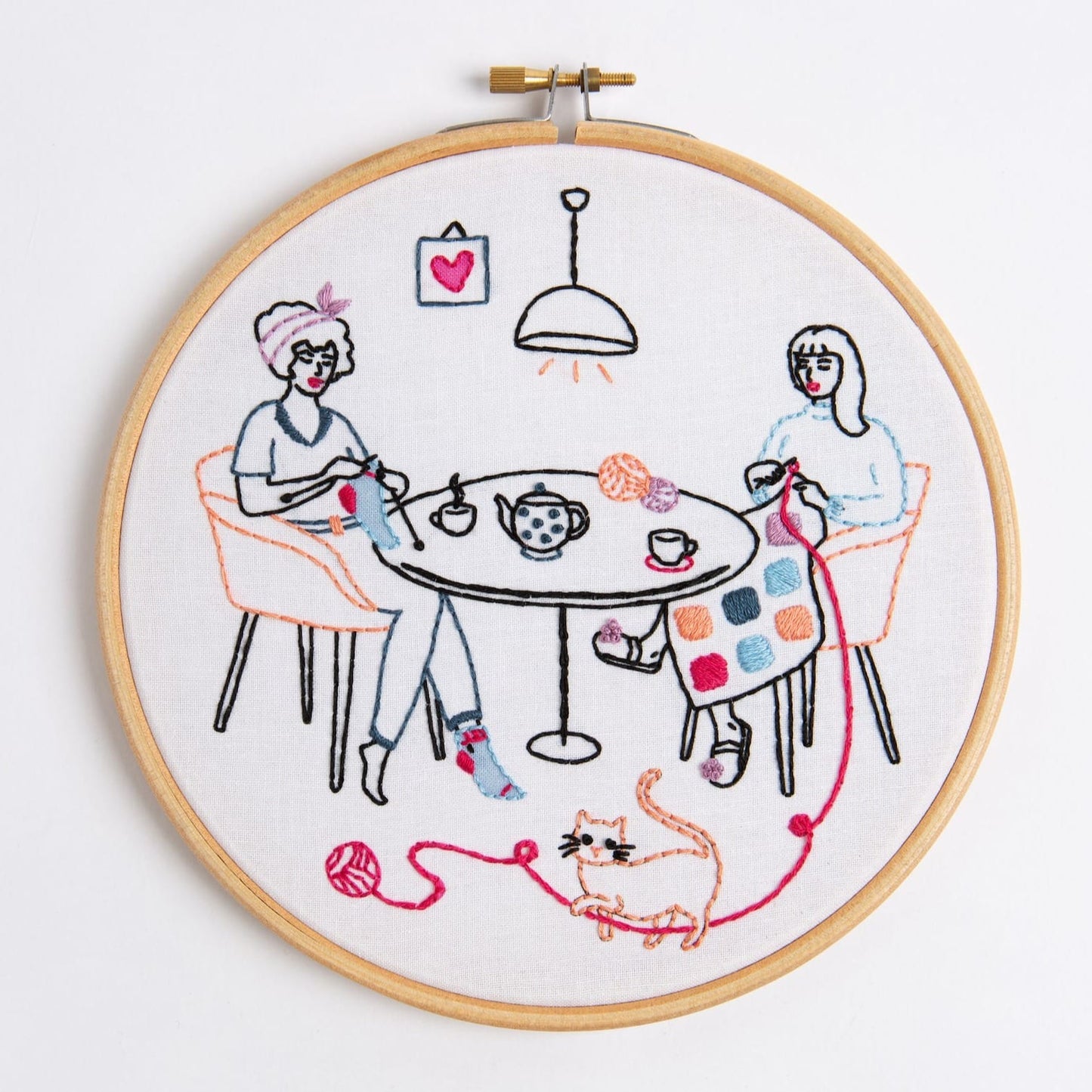 Tangled - Knitting and Crochet Embroidery Kit for Beginners