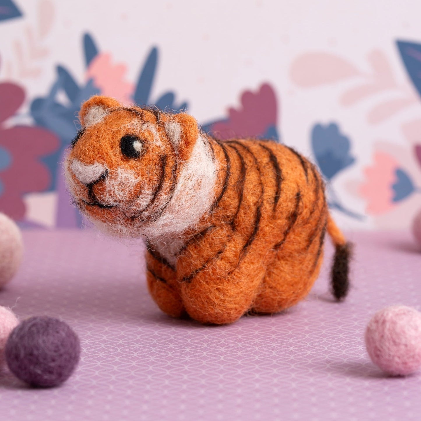 Tiger Needle Felting Kit for Beginners