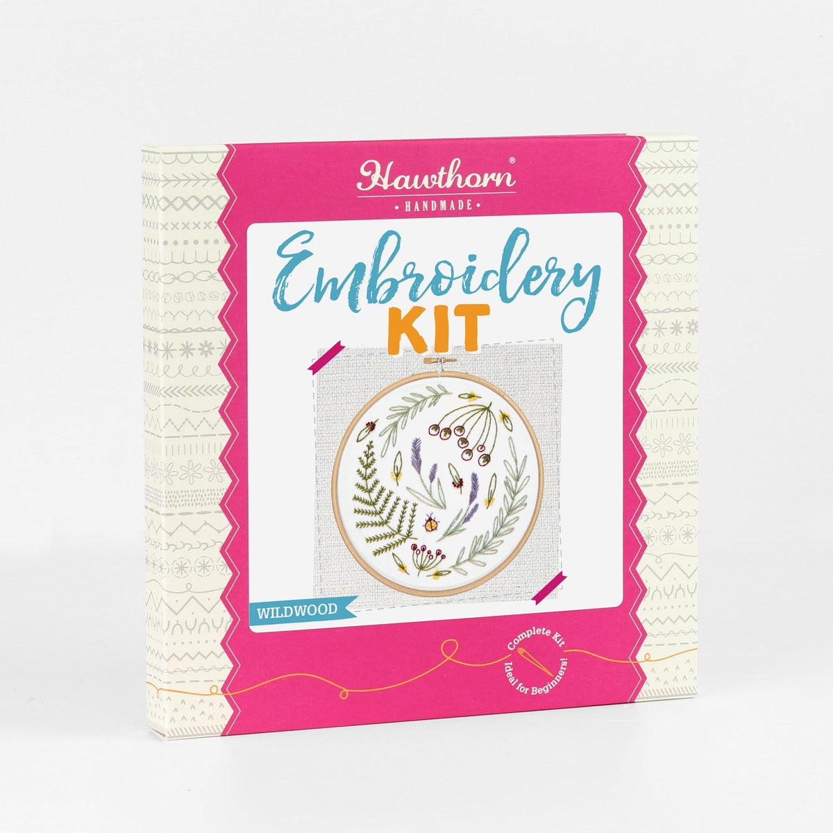 Wildwood Botanical Embroidery Kit for Beginners