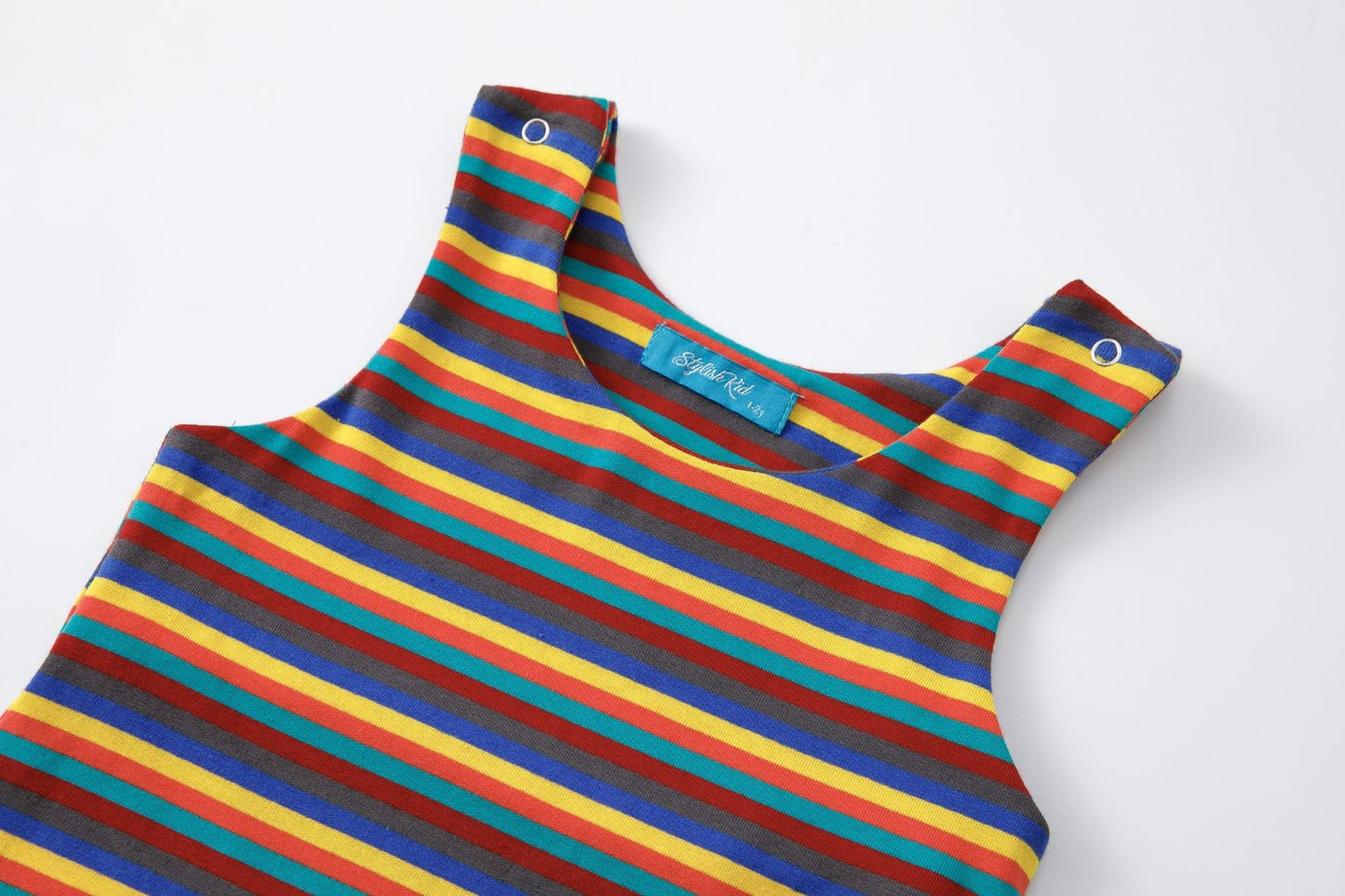 Hazel Stripe Dungarees