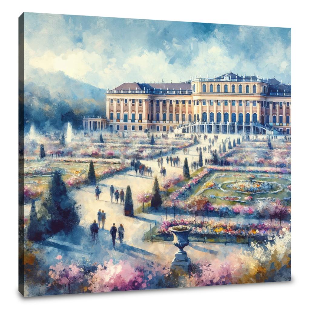 Vienna Spring Palace Canvas