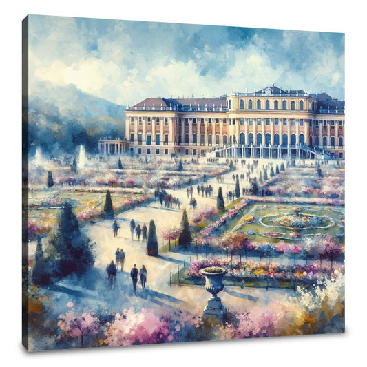 Vienna Spring Palace Canvas