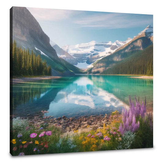 Lake Louise Tranquility Canvas
