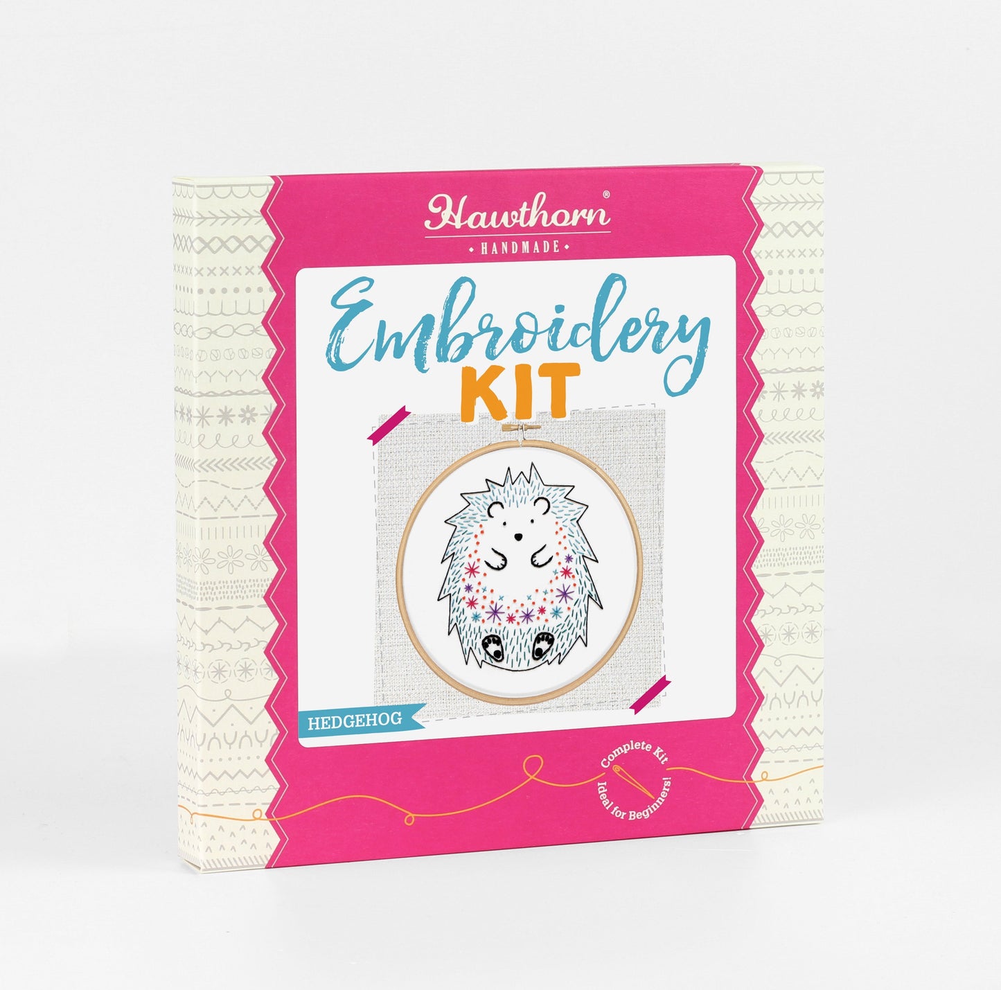 Hedgehog Embroidery Kit for Beginners