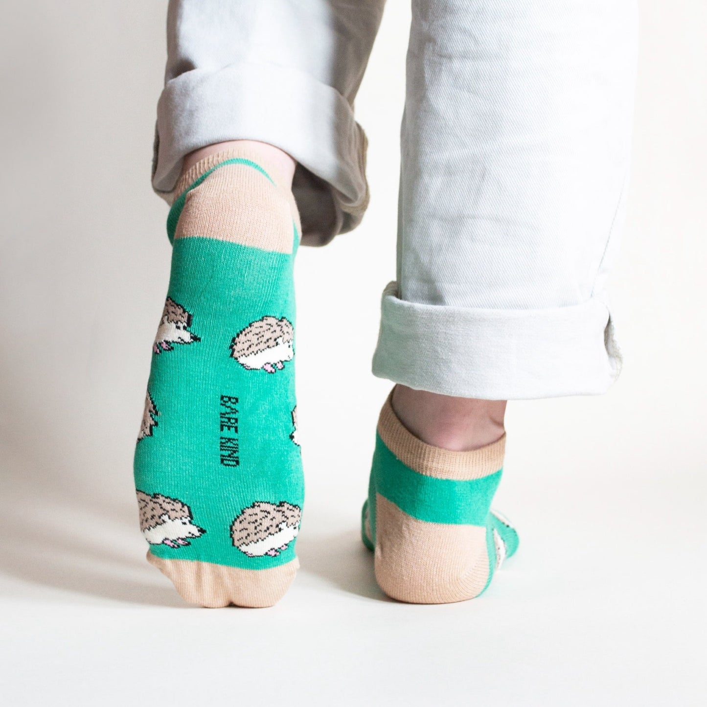 Hedgehog Bamboo Trainer Socks