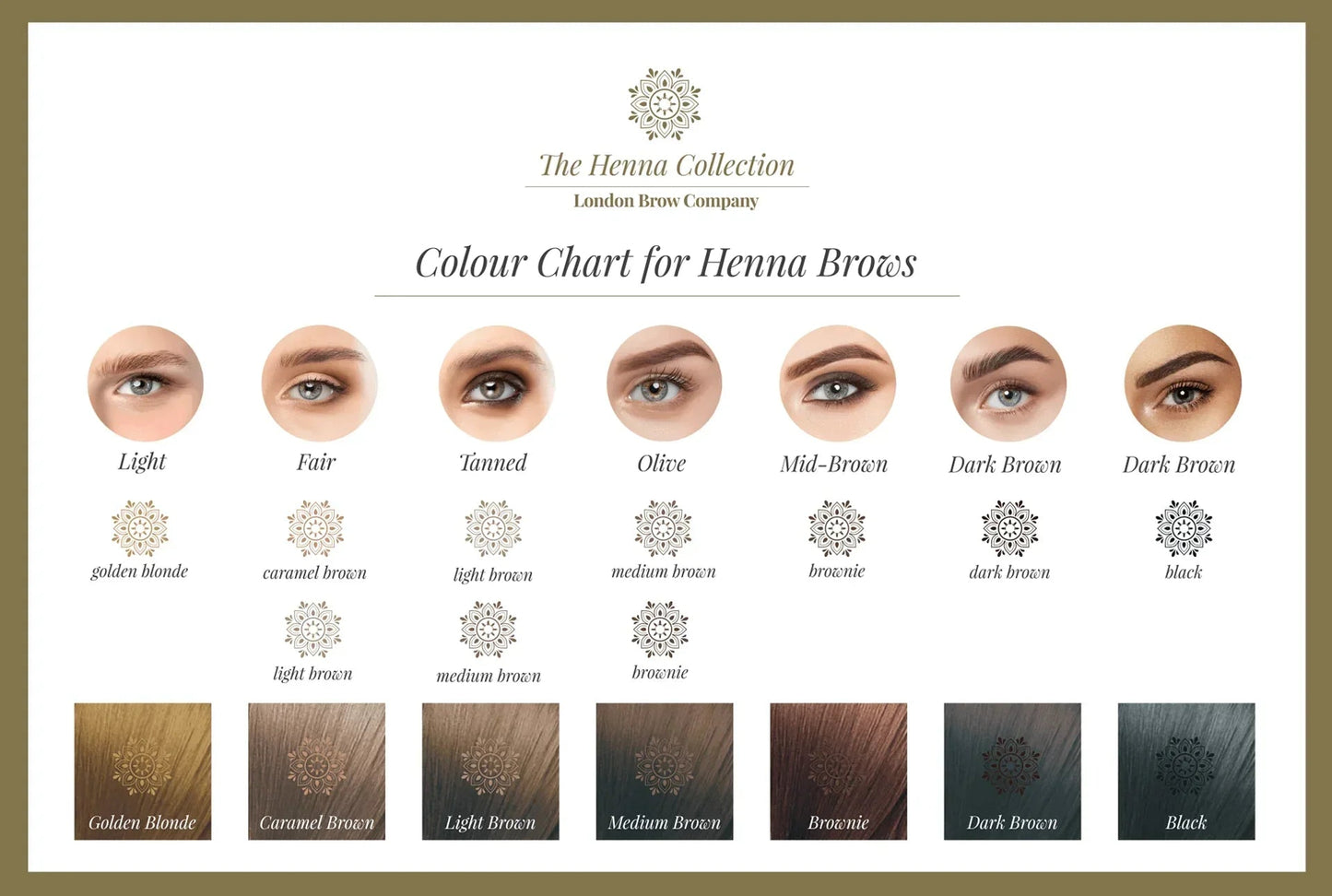 Henna Powder 10g Sachets - London Brow Henna