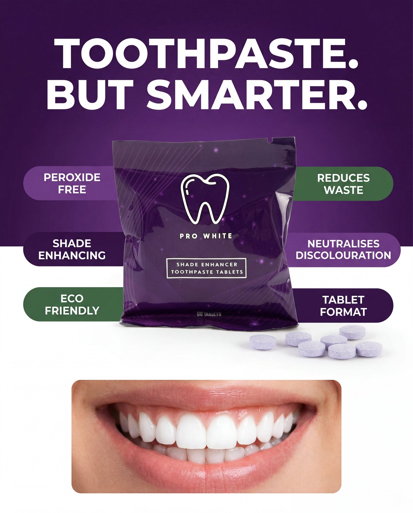 p80™ Shade Enhancer Toothpaste Tabs