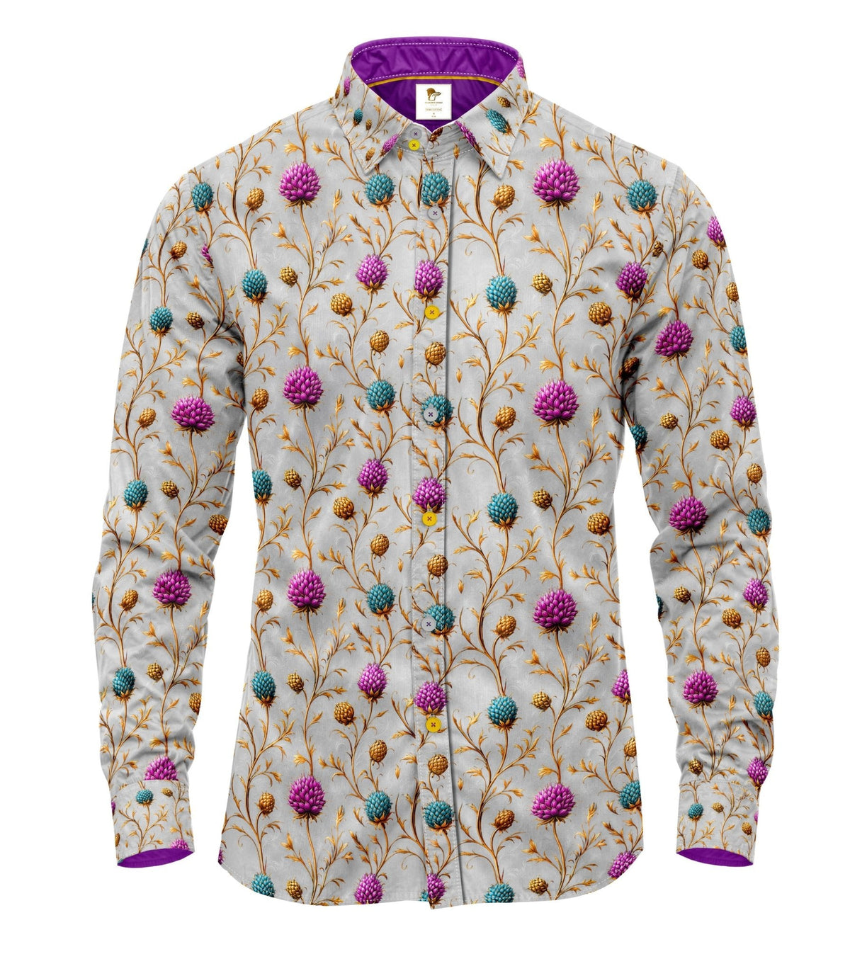 Highland Thistles Print Shirt