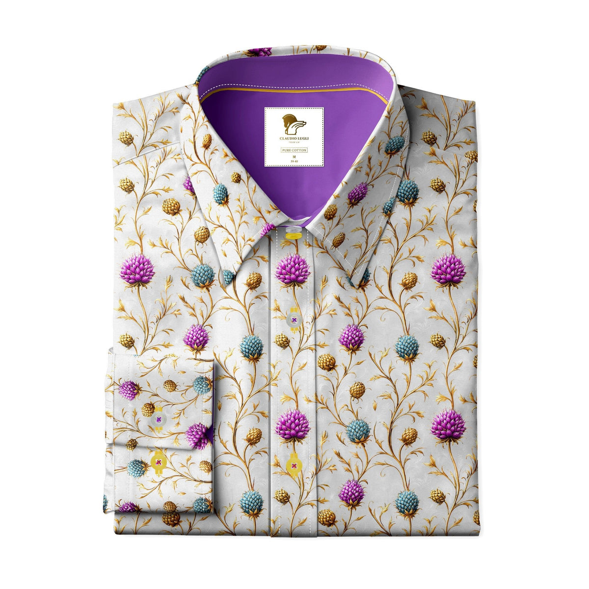 Highland Thistles Print Shirt