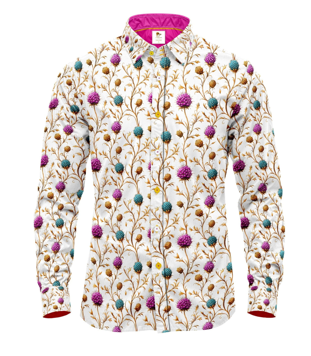 Highland Thistles Print Shirt