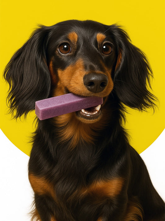 Floppy Ear Blueberry Yak Dog Chew