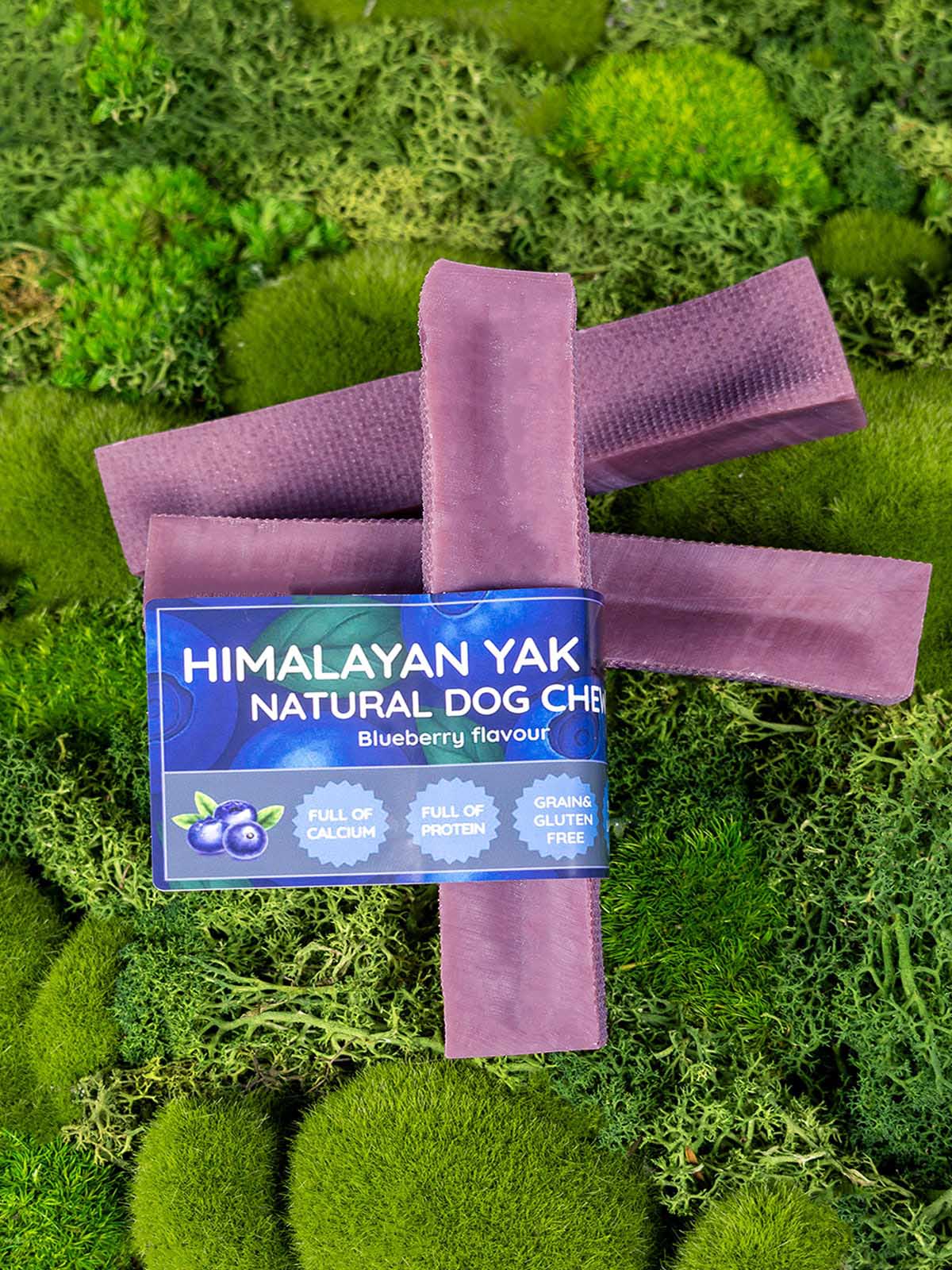 Floppy Ear Blueberry Yak Dog Chew