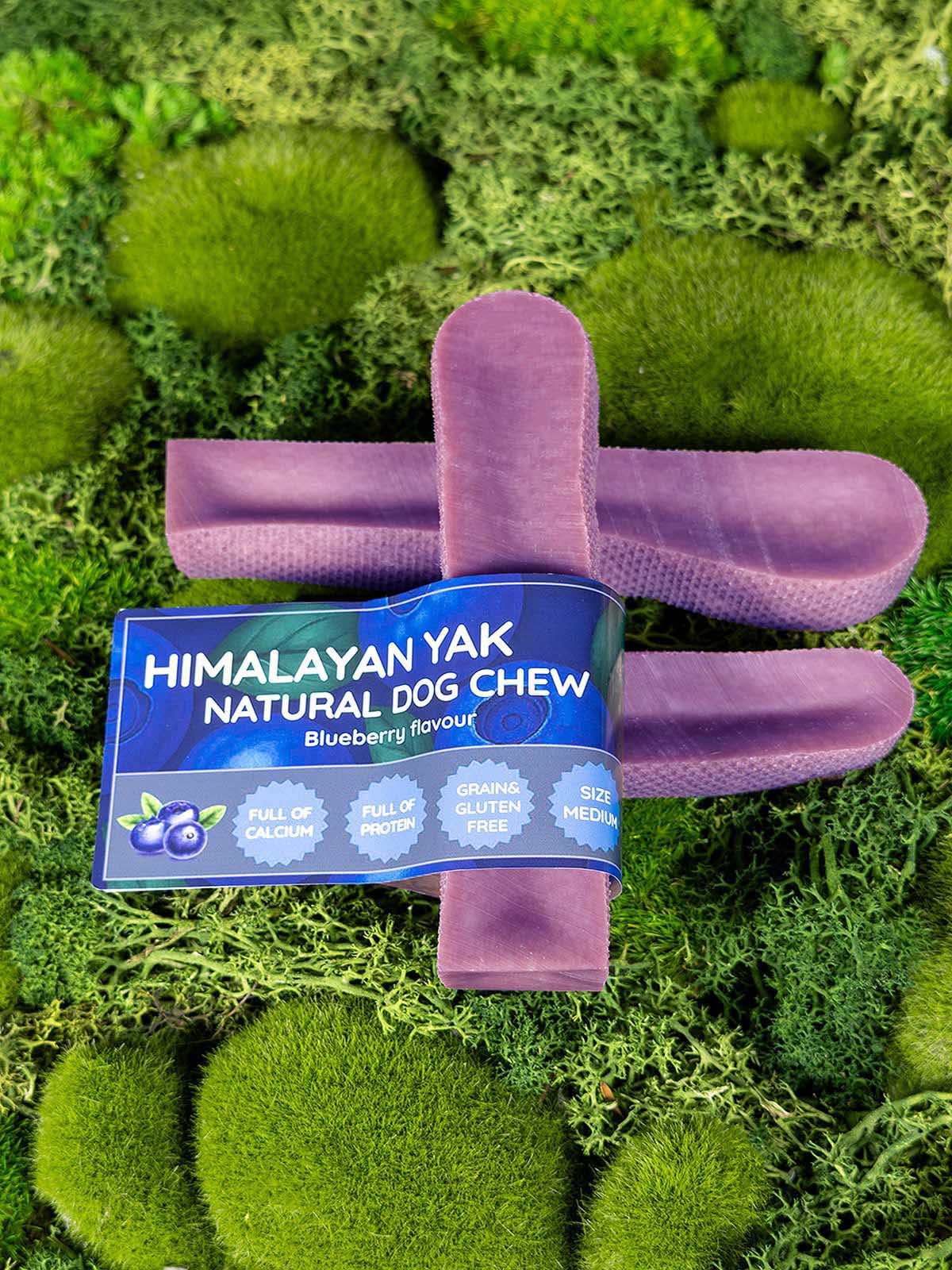 Floppy Ear Blueberry Yak Dog Chew