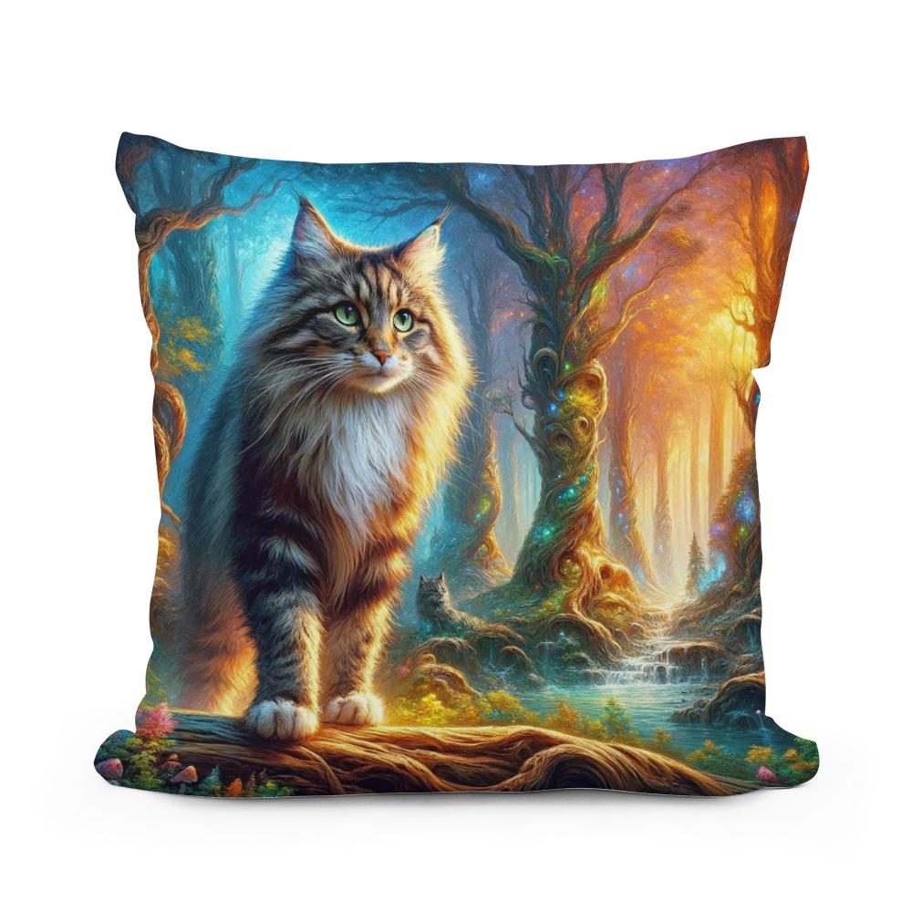 Forest Guardian Cotton Cushion