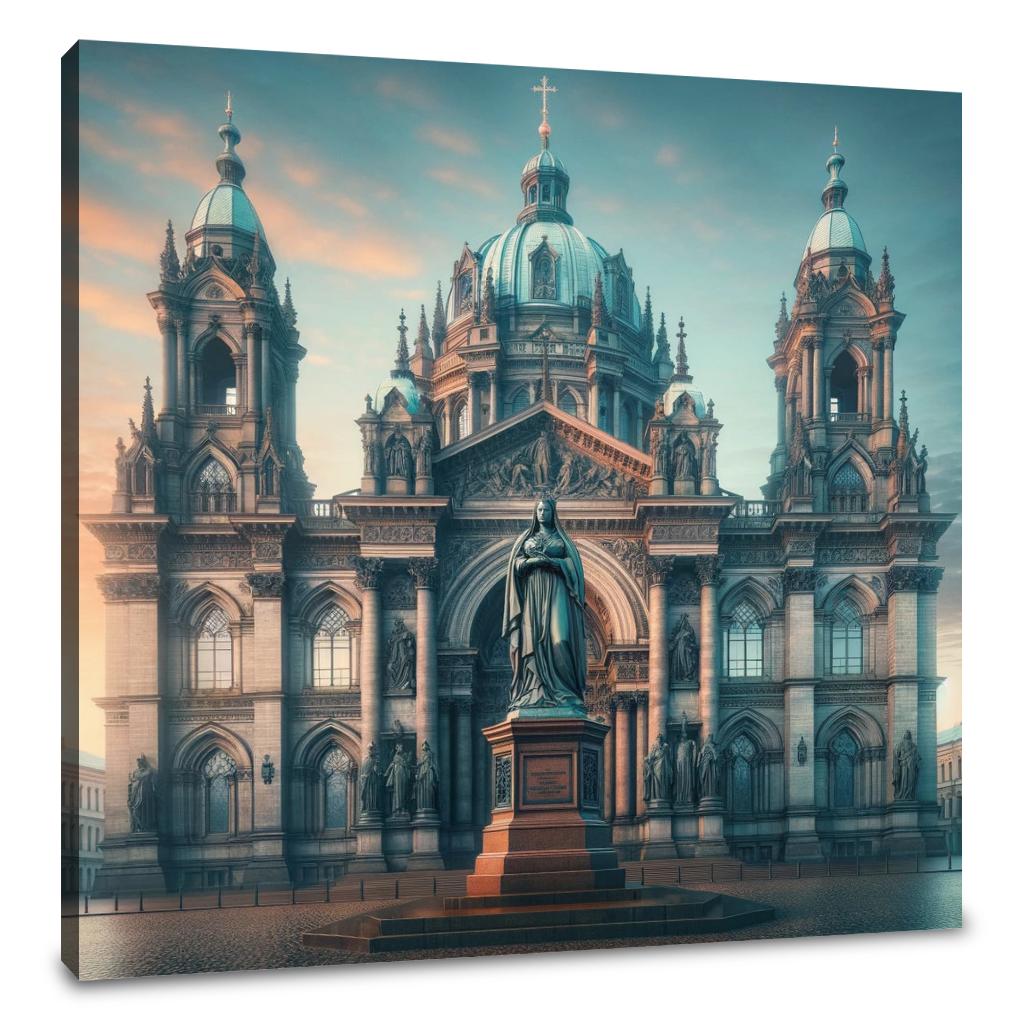 Newcastle Dawn at St. Nicholas Canvas
