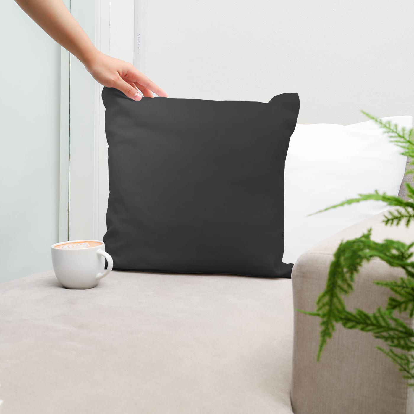Graphite Cotton Cushion