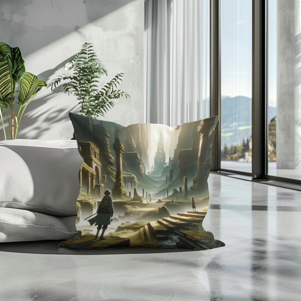Mystic Realms Cotton Cushion