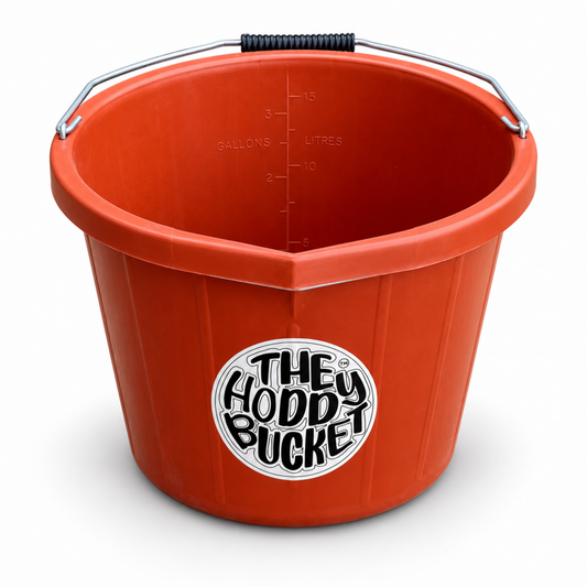 The Hoddy Bucket – 15L Heavy-Duty Builders Bucket