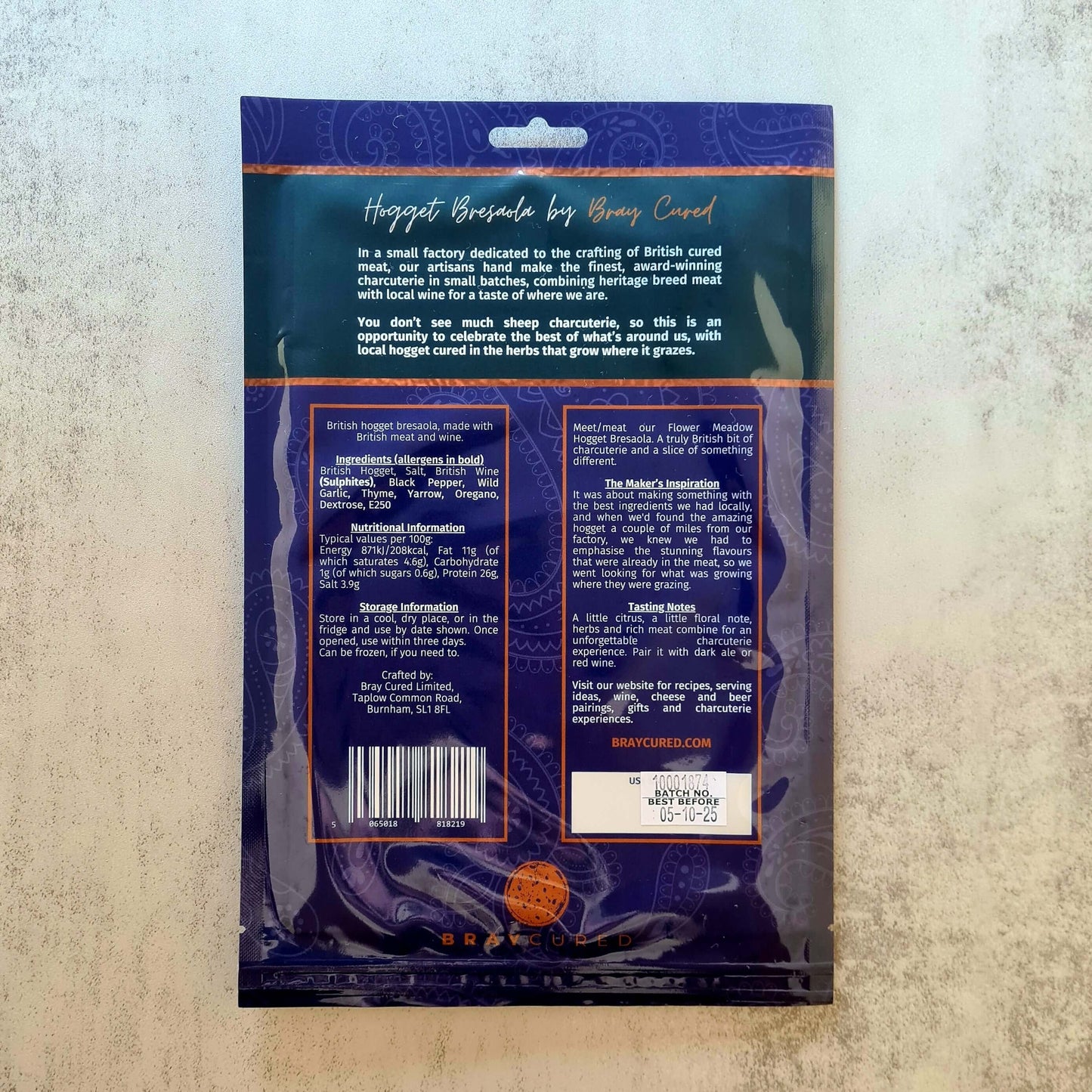 Bresaola Trio & British Red Wine Tasting