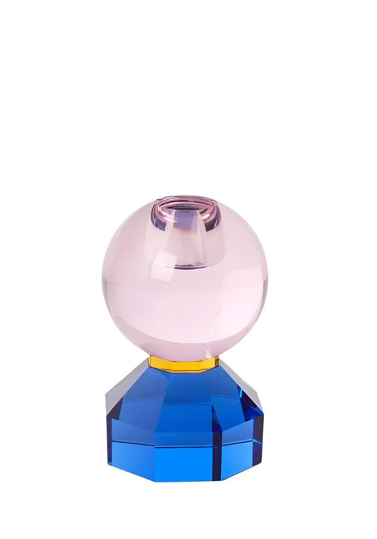 The Radiant - Cut Glass Candle Holder