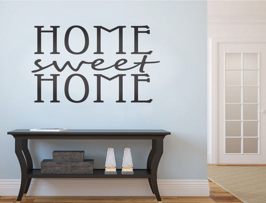 Home Sweet Home Wall Sticker – Home Decor for Living Room or Hallway