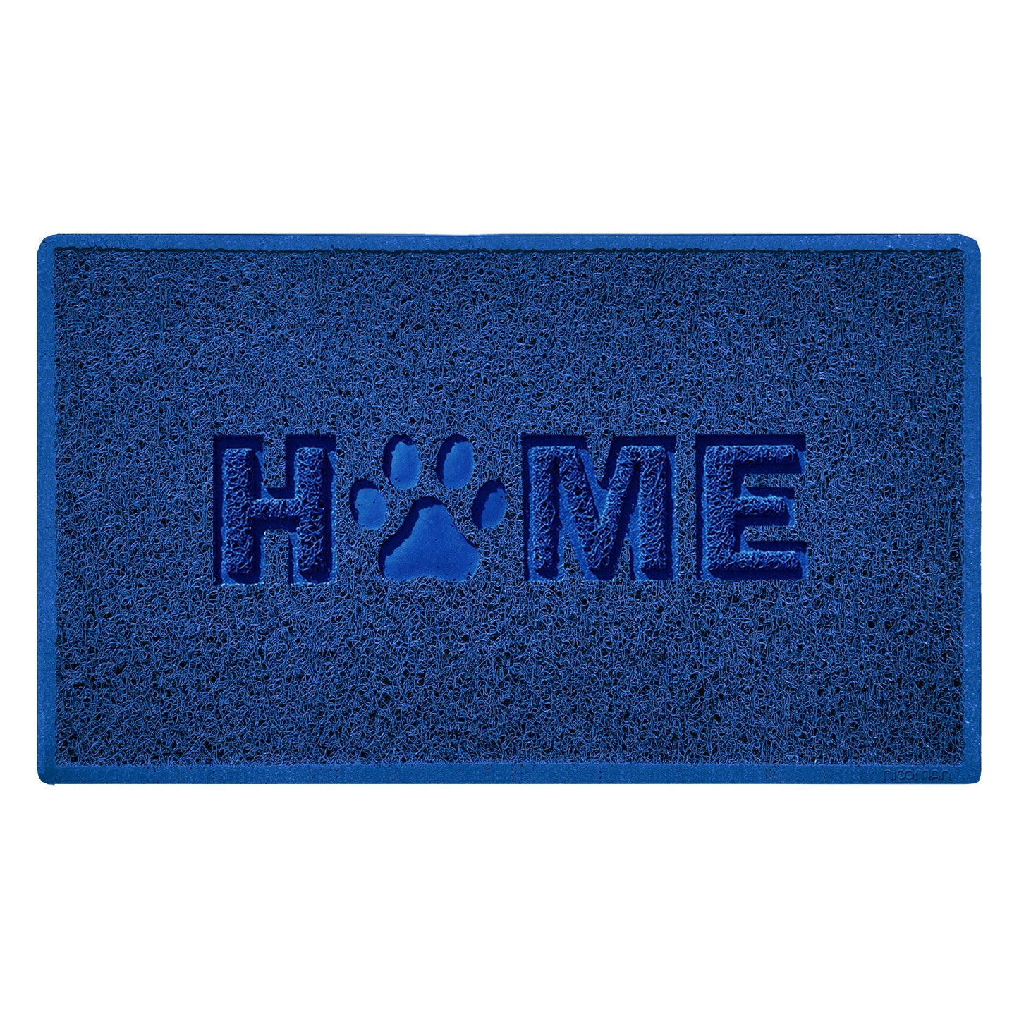 Embossed Home Paw Spaghetti Indoor Doormat