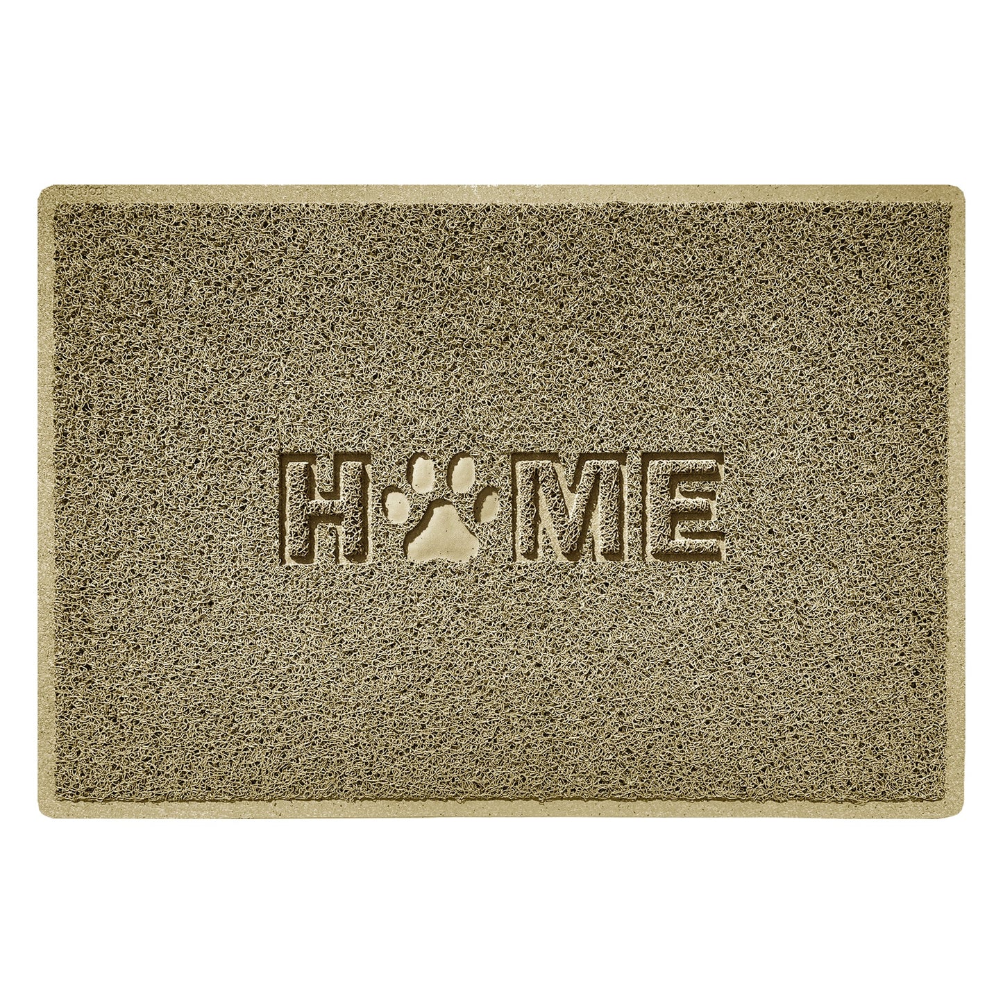 Embossed Home Paw Spaghetti Indoor Doormat
