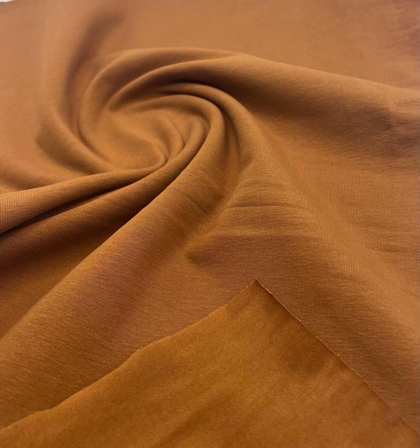 Honey Cotton Stretch Jersey 240 GSM 92/8 Lycra 4 Way Stretch
