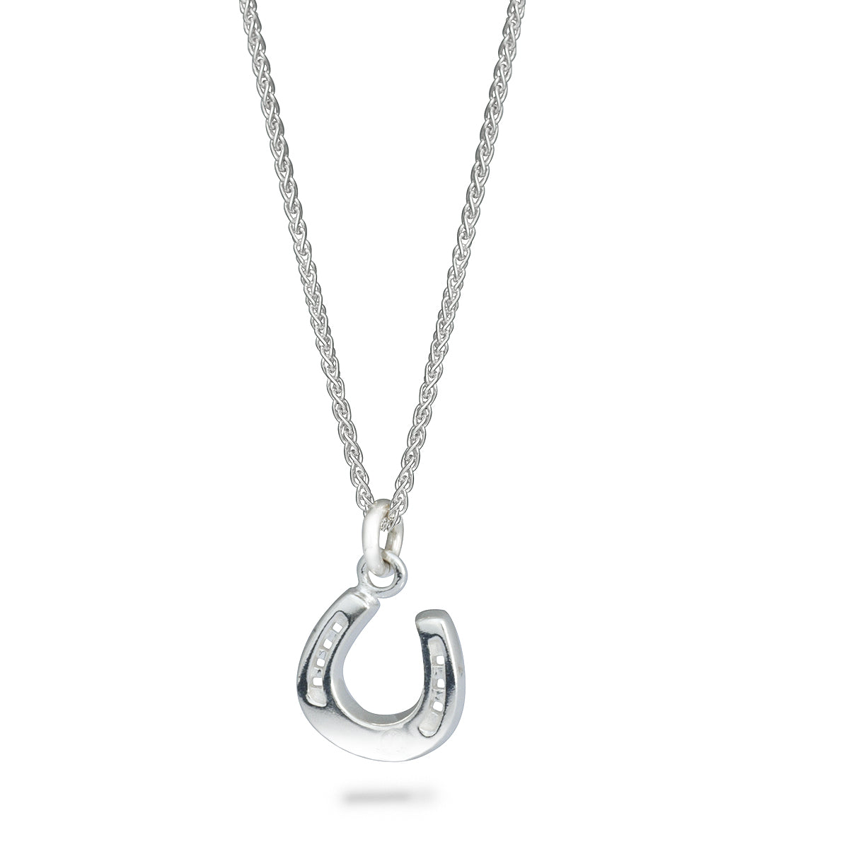 Horse Shoe Lucky Silver Charm