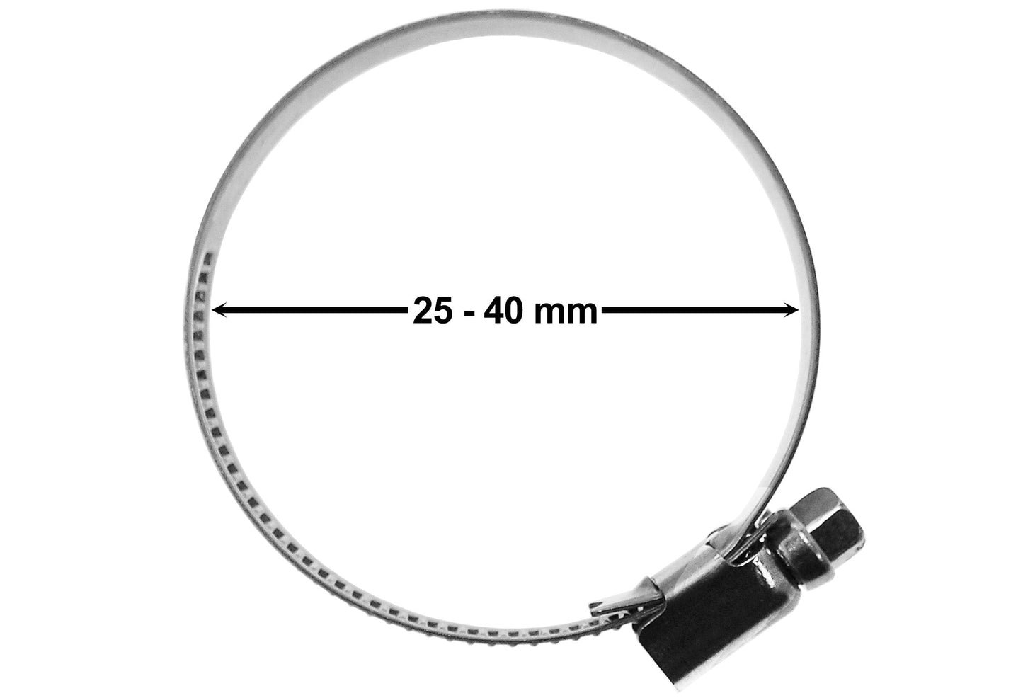 A2 Hose Clip 25mm-40mm