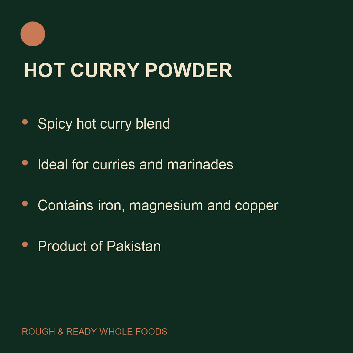 Hot Curry Powder