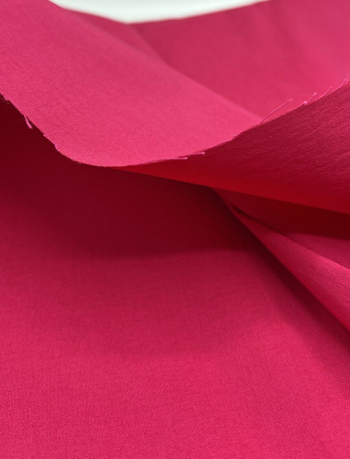 Hot Pink Bengaline Stretch Fabric