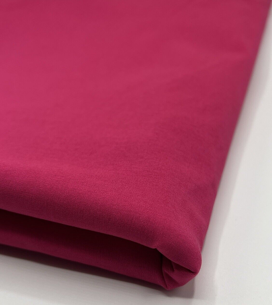 Hot Pink Bengaline Stretch Fabric