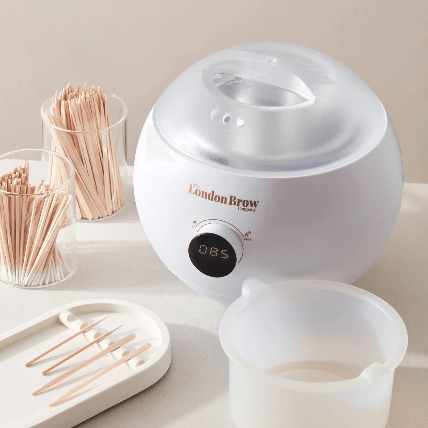 London Brow Flexi Hot Wax – 3 Luxe Varieties for Professional Salon Use 500g