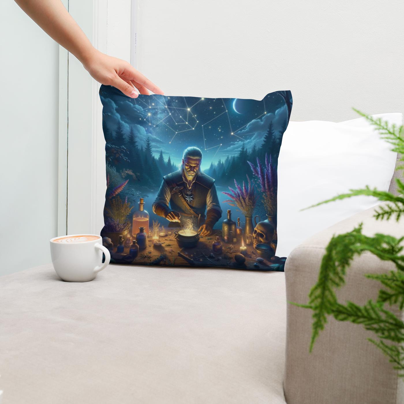 Alchemy Under Stars Cotton Cushion