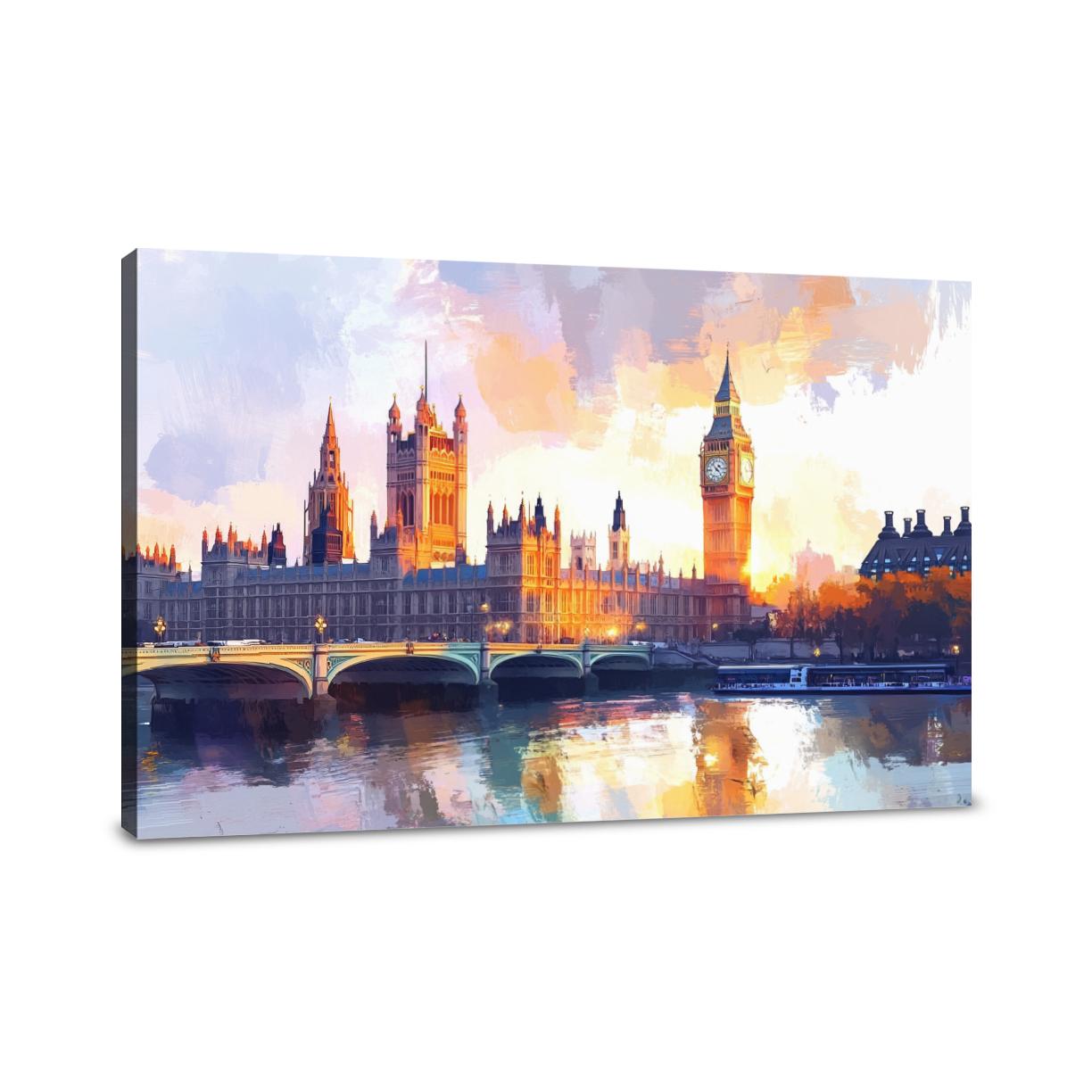 London Skyline Harmony Canvas
