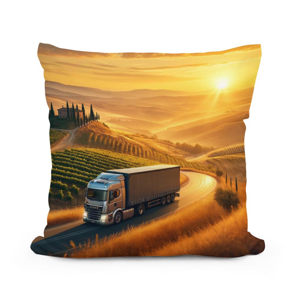 Tuscan Journey Cotton Cushion