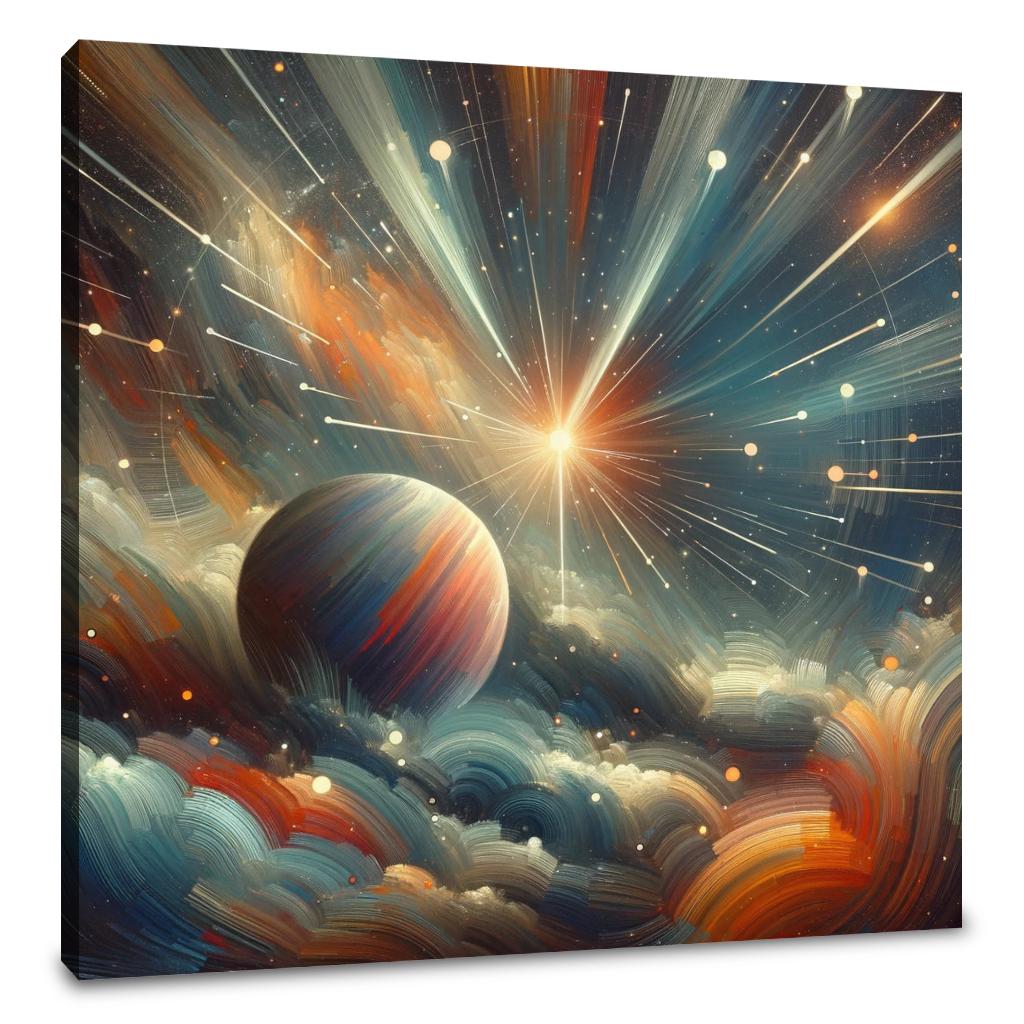 Stellar Orbit Canvas