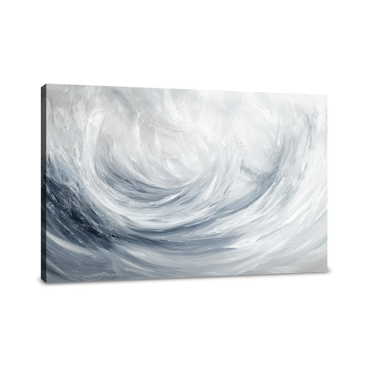 Silver Surf Whisper Canvas