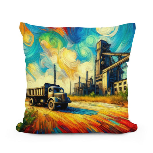 Echoes of Industry Cotton Cushion