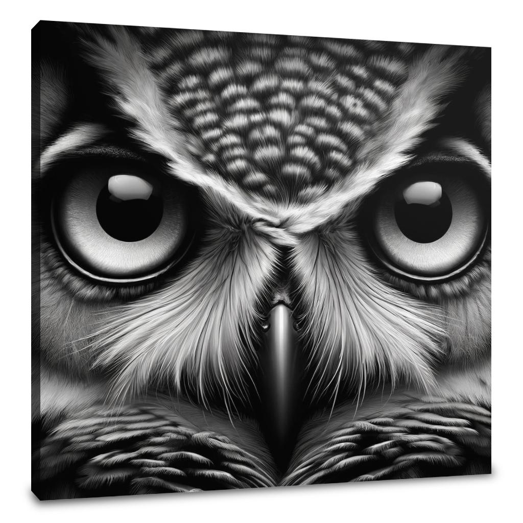 Gaze of the Night Canvas
