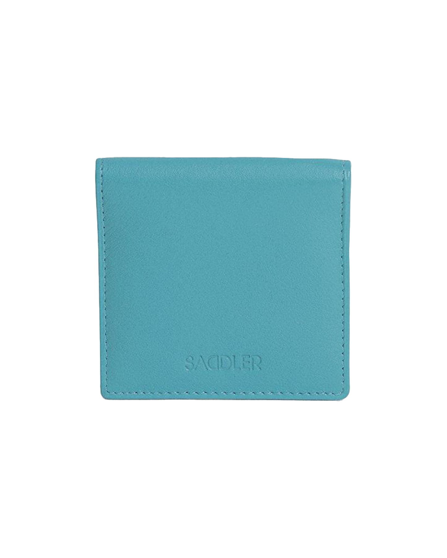 SADDLER POPPY Leather Square Mini Tray Purse