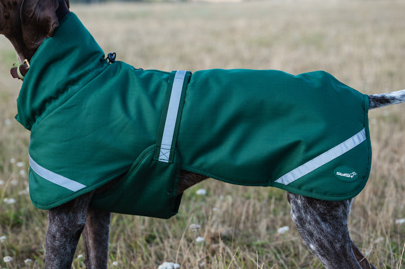 Luxe Waterproof Dog Coat 250g - Hunter Green