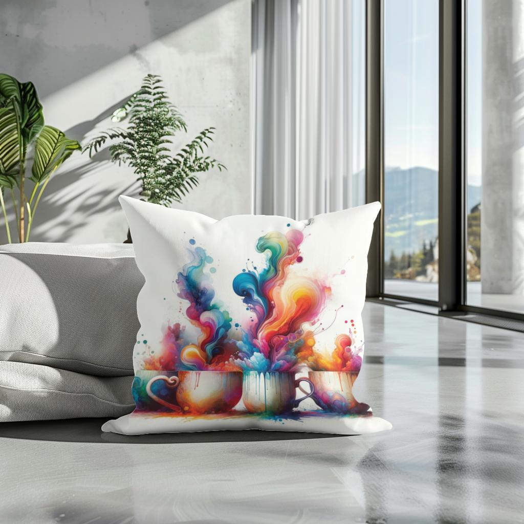 ChromaCup Coffee Cotton Cushion