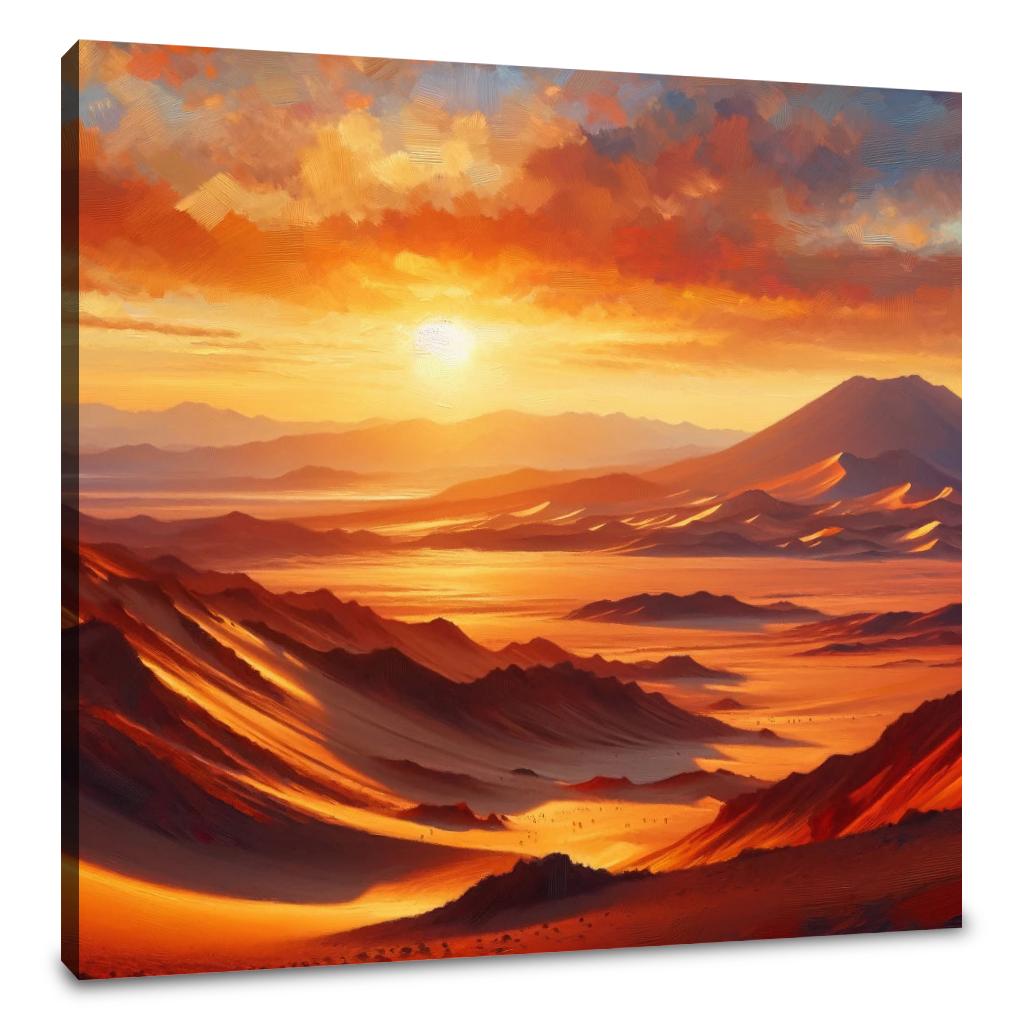 Atacama Sunset Canvas