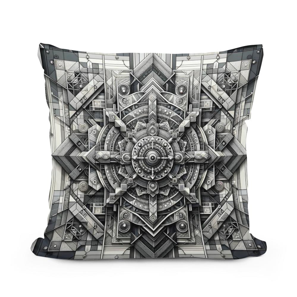 Silvershade Mirror Mosaic Cotton Cushion
