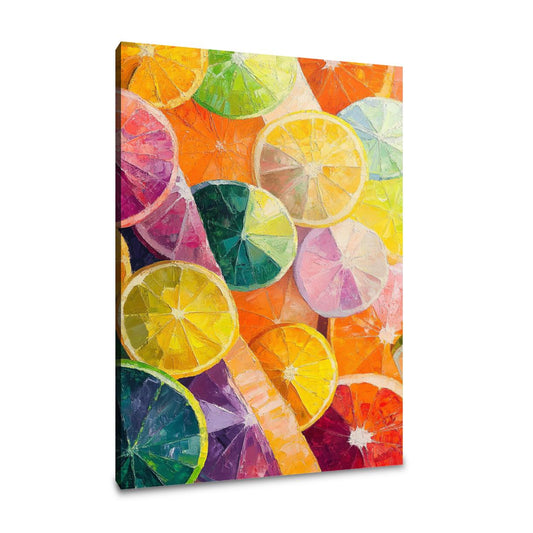 Zestful Radiance Canvas