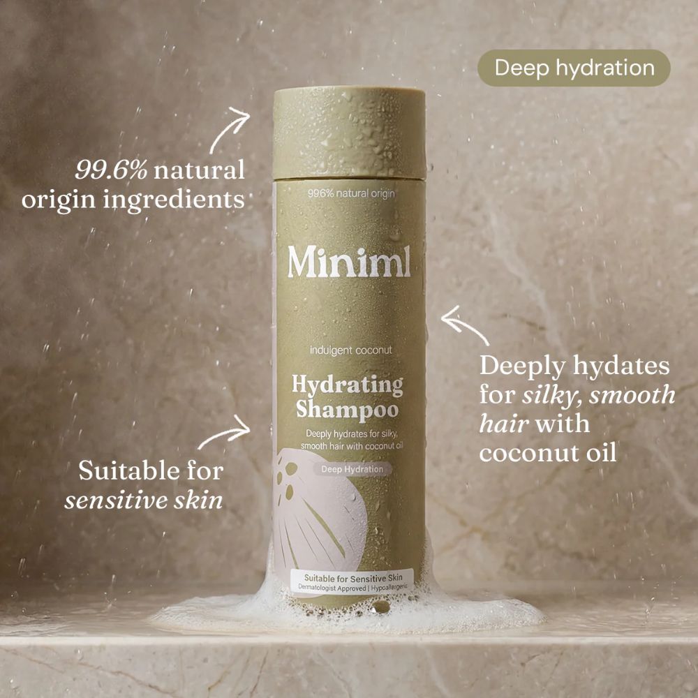 Hydrating Shampoo Indulgent Coconut 400ml Sulphate-Free Hair Care