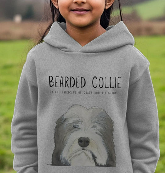 The Bearded Collie Hoodie: A Hairicane of Cozy Chaos for Kids